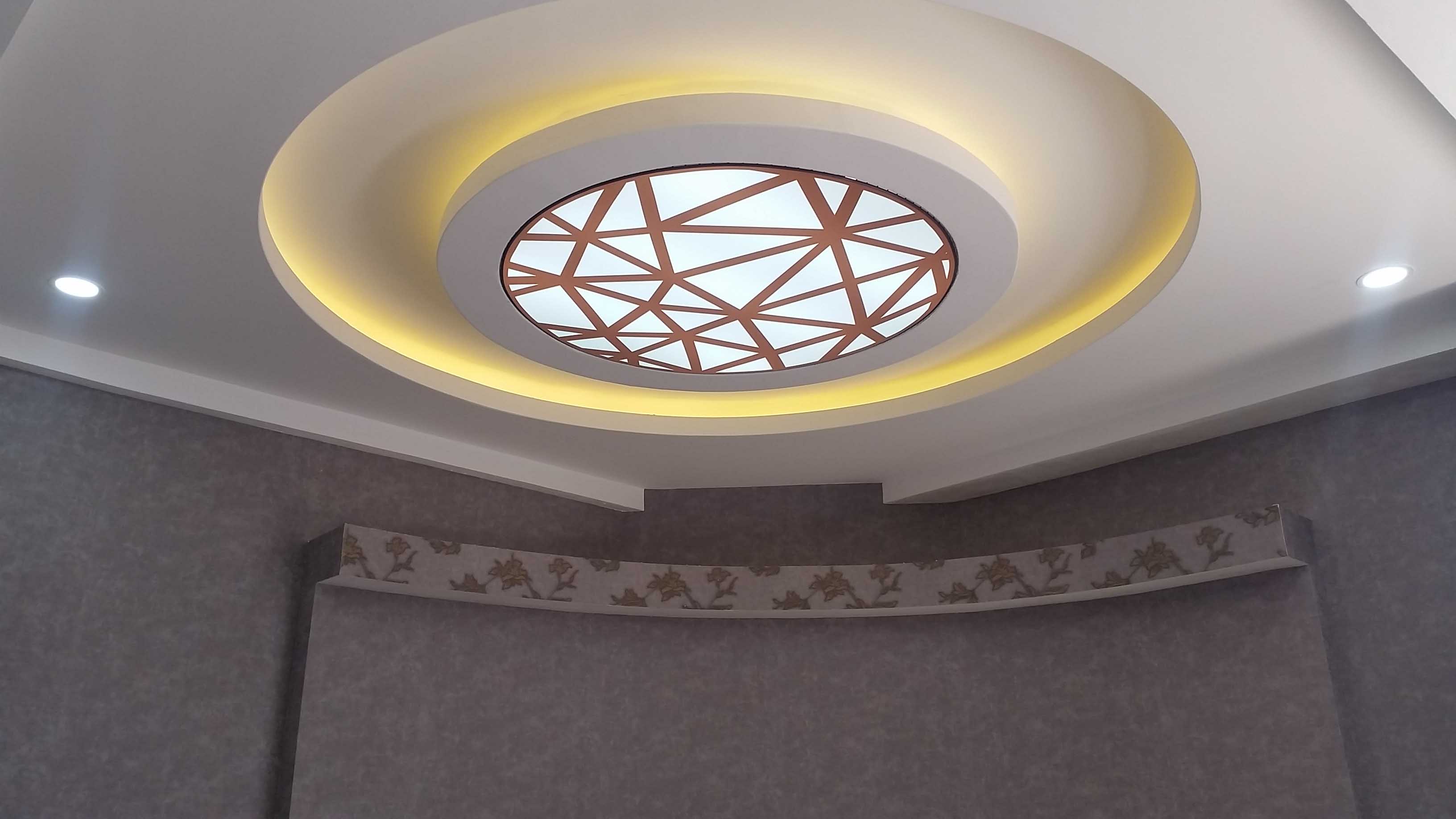 Gergi tavan dekorasyon 1